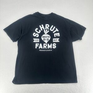 Schrute Farms Beets B&B Graphic Tee Black Unisex Large The‎ Office